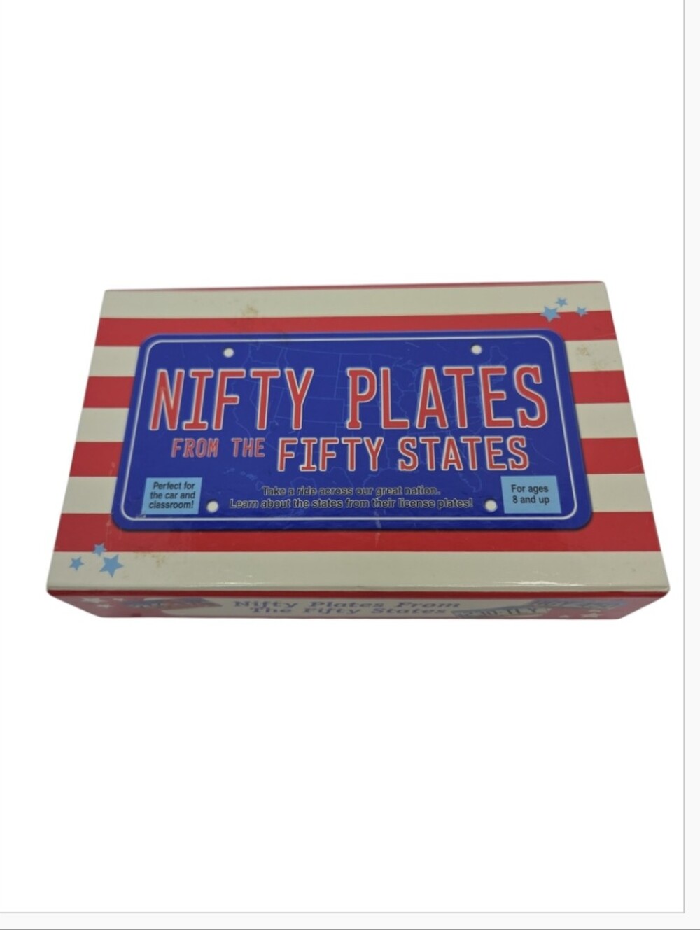 Nifty Plates From Fifty States Vintage Travel Classroom Learning Cards NIB